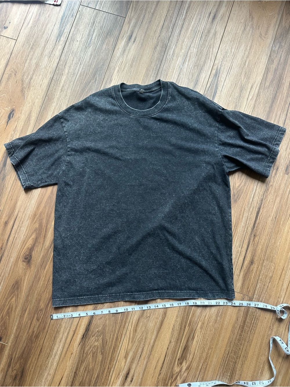 Men's Short Sleeve Crewneck Tee - Charcoal